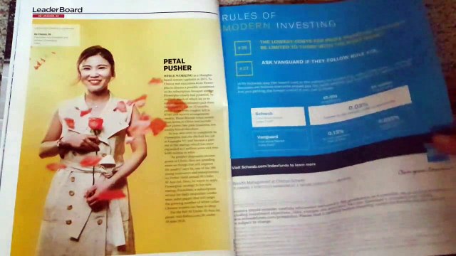 ASMR Whispered Magazine Flip with Paper Sounds