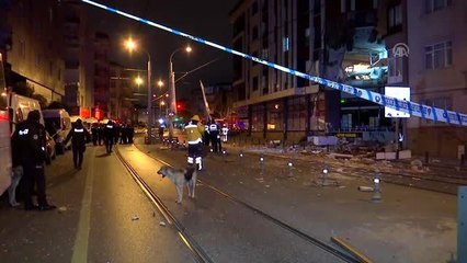 Güngören'de doğal gazdan kaynaklandığı belirtilen patlamada 1 kişi yaralandı