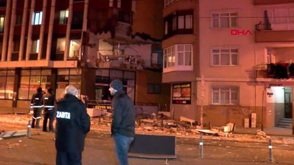 Güngören'de doğalgaz patlaması 1 yaralı