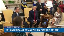 Sidang Pemakzulan Trump Akan Dimulai Minggu Depan