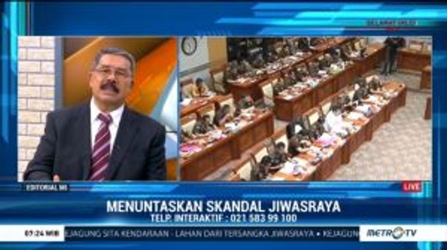 Bedah Editorial MI: Menuntaskan Skandal Jiwasraya