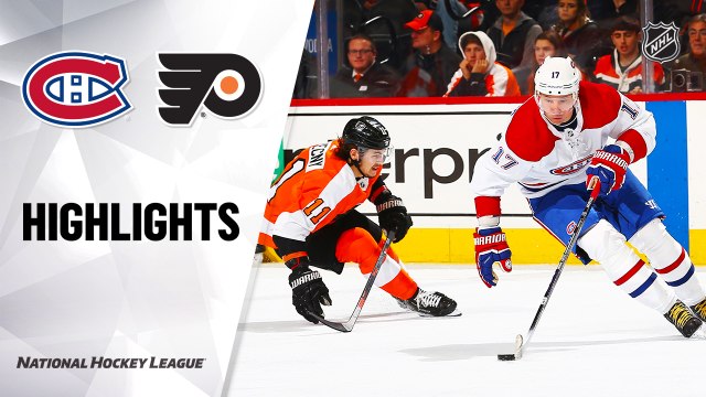 NHL Highlights | Canadiens @ Flyers 01/16/20