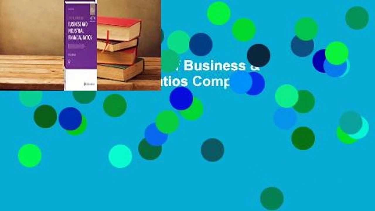 Full version  Almanac of Business & Industrial Financial Ratios Complete