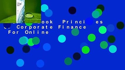 Full E-book  Principles of Corporate Finance  For Online