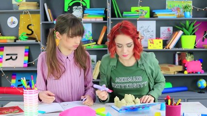10 DIVERTIDOS ÚTILES ESCOLARES DE SIRENA / ¡BROMAS PARA EL REGRESO A CLASES!