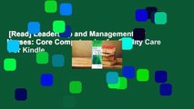 [Read] Leadership and Management for Nurses: Core Competencies for Quality Care  For Kindle