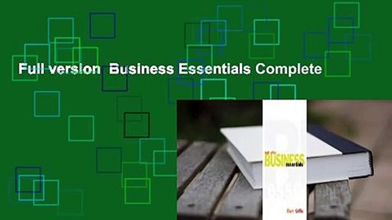 Full version  Business Essentials Complete