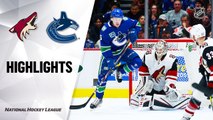 NHL Highlights | Coyotes @ Canucks 01/16/20