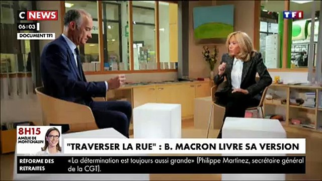 Brigitte Macron est revenue sur la petite phrase du Président conseillant à un chômeur de Traverser la rue pour trouver un emploi : Il ne fallait pas dire ça..
