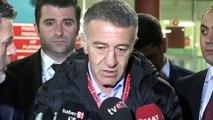 Trabzonspor Kulübü Başkanı Ahmet Ağaoğlu: 'Son zamanlarda herkes Trabzonspor'un muhasebesini tutmaya başladı'