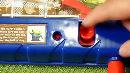 Disney's Toy Story Pinball Machine Toy with Woody and Buzz Lightyear-