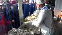 1. Hamsi Festivali'nde vatandaşlara 2,5 ton balık dağıtıldı