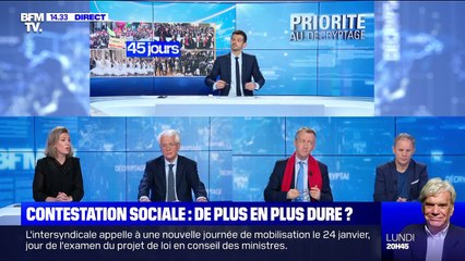 Contestation sociale: de plus en plus dure ? - 18/01
