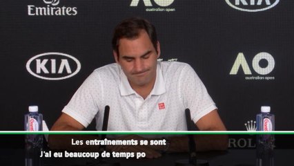 Open d'Australie - Federer : "Mes attentes sont assez faibles"