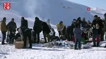 Bingöl'de kayak merkezi, tatille birlikte doldu