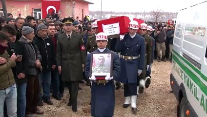 Konyalı şehit son yolculuğuna uğurlandı