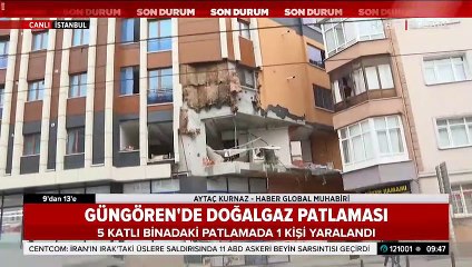 Güngören'de büyük panik! Patlamanın boyutu gün ağarınca ortaya çıktı