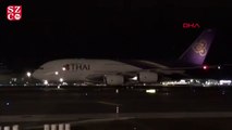 İstanbul Havalimanı'na A380 tipi uçak acil inş yaptı