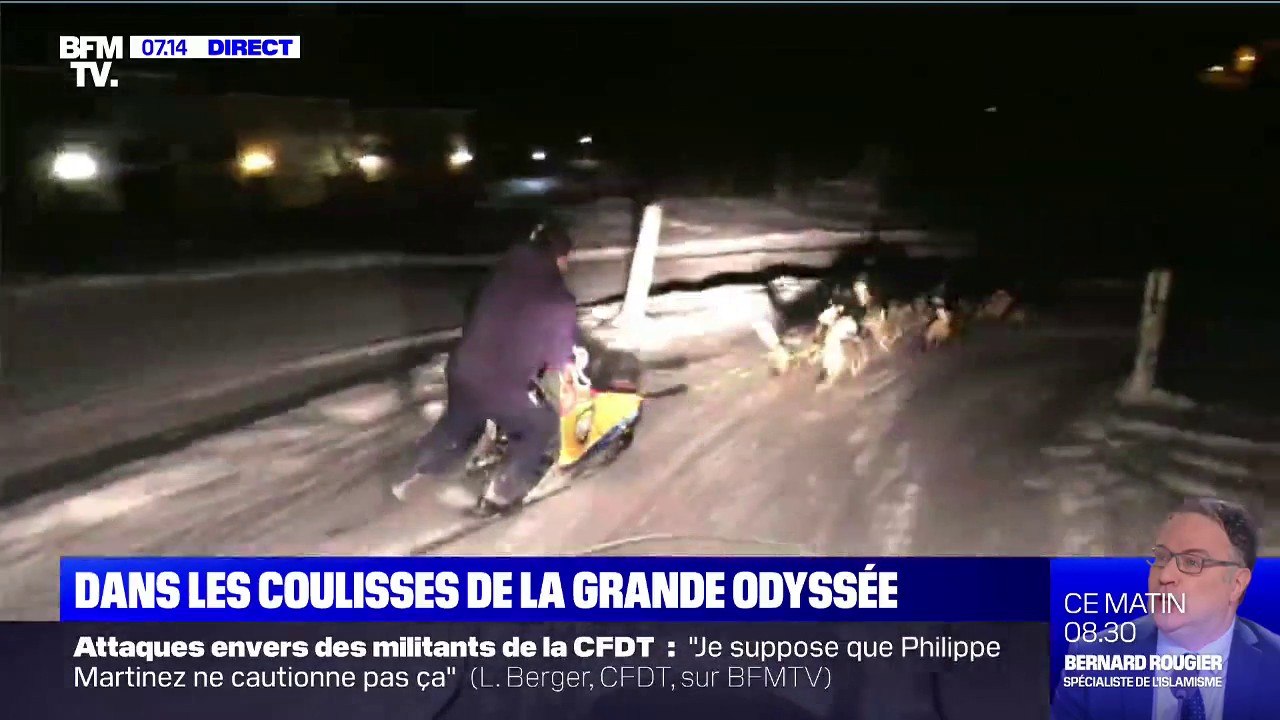 Dans la Vanoise, la course de traîneaux de la "...