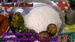 #Eating Delicious Bengali Food Rice/Brinjal Fry/Bhindi Fry/Bengali mix veg/Fish Curry