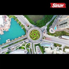 Pemandangan China dari satelit