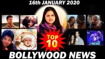 Top 10 Bollywood News - 16th Jan 2020  - Love Aaj kal 2, Shershaah, Baaghi 3, Anayra Sharma