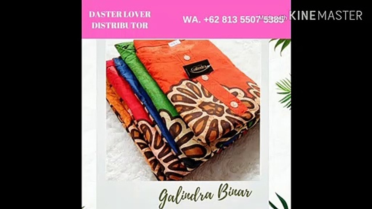 Terlaris !!! 0813 - 5507 - 5385 Agen Daster Batik Daster Lover Samarinda Daster Lover