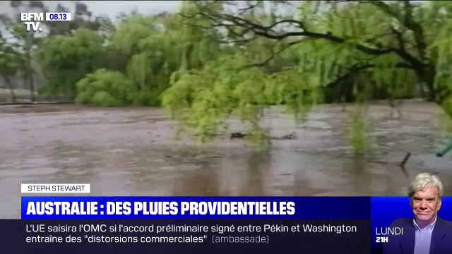En Australie, des pluies diluviennes viennent soulager le travail des pompiers