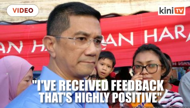 Campaigning in Kimanis leaves Azmin feeling optimistic