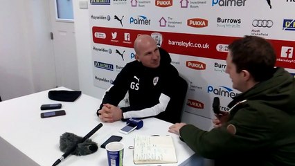 Barnsley FC head coach Gerhard Struber pre Bristol City