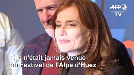 Isabelle Huppert pour la première fois au Festival de comédie de l'Alpe d'Huez