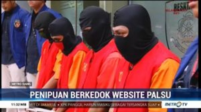 Polda Metro Jaya Ungkap Sindikat Penipuan Berkedok Website Palsu
