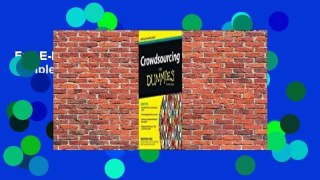 Full E-book  Crowdsourcing for Dummies Complete
