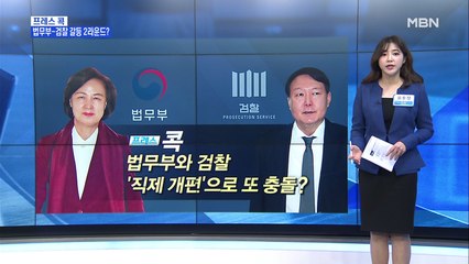 [MBN 프레스룸] 유호정의 프레스콕 / 검사들, 이성윤 앞에서 "직접 수사 부서 존치"