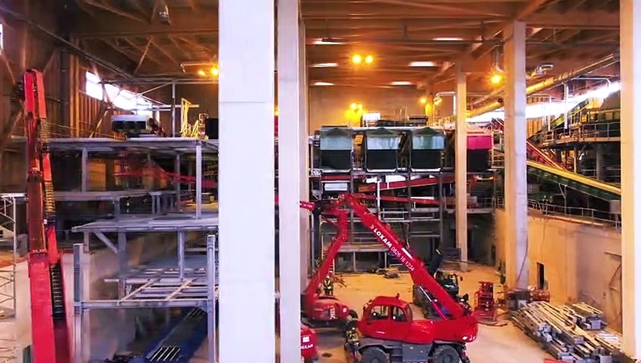 Centre de tri des collectes sélectives SYCTOM, Zac Clichy-Batignolles, Paris XVII