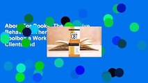 About For Books  The Cognitive Behavioral Therapy (CBT) Toolbox a Workbook for Clients and
