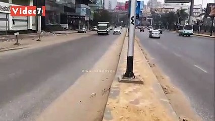 سيولة مرورية بكوبرى غمرة والمهندسين