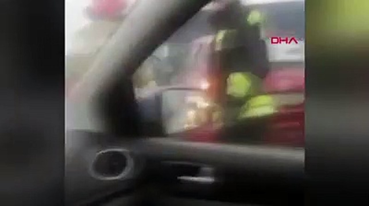Rusya'da zincirleme kazada 20 araç birbirine girdi; 1 kişi hayatını kaybetti, 4 yaralı
