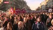 Grève du 16 janvier : revivez la manif contre la réforme des retraites à Paris