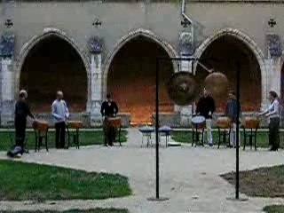 Vernissage expo Marc Couturier, Monastère de Brou, 2005