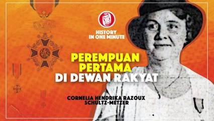 Perempuan Pertama di Dewan Rakyat Hindia Belanda