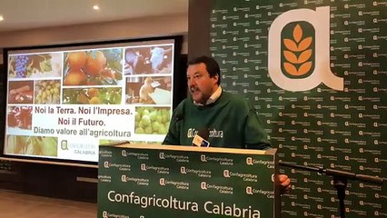 Salvini da Catanzaro con gli amici di Confagricoltura (17.01.20)