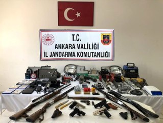 Jandarmadan silah hırsızlarına operasyon
