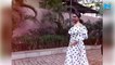 Watch, Deepika Padukone goes retro in black and white polka dot dress