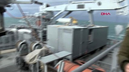 Kilyos'ta tcg alemdar gemisinin kayıp balıkçıyı arama görüntüleri 2