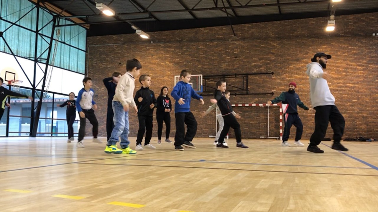 Le hip-hop à portée de mômes, avant la Battle 61, à Argentan