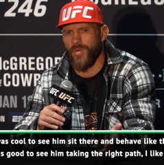 It's good to see McGregor on the right path - Cerrone