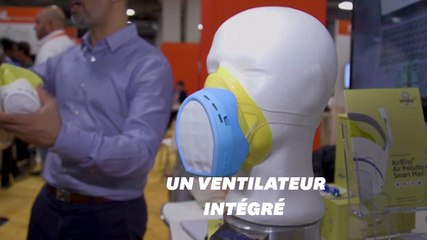 Ce masque vous dit quel itinéraire prendre en fonction de la pollution de l'air