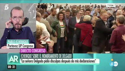 Ana Rosa 'pilla' a Echenique con todas las mentiras a cuestas y le asesta un palo abismal