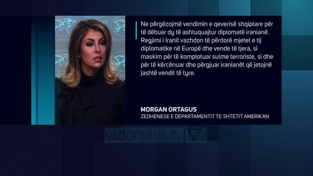 SHBA përshëndet Shqipërinë: Diplomatët iranian “maskim” - News, Lajme - Vizion Plus